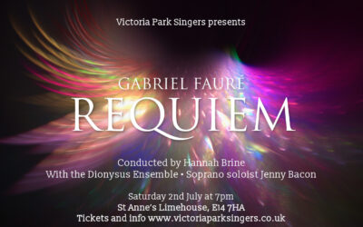 Summer concert: Fauré’s Requiem – Saturday 2nd July